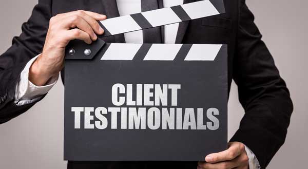 video testimonials