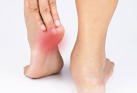 patient needing ankle and foot pain