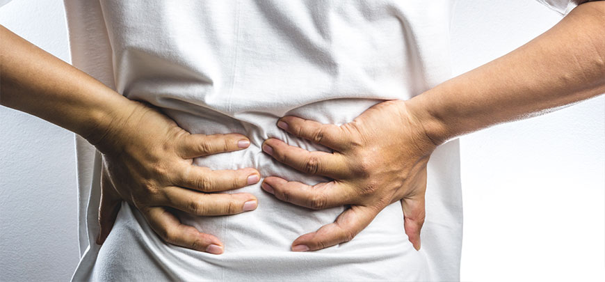 patient experiencing Back Pain and in need of Advanced Joint Pain Relief