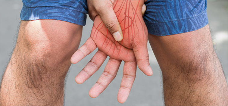 patient experiencing neuralgia and in need of the neuropathy treatment protocol at Peak Physical Medicine and Wellness in Fort Worth
