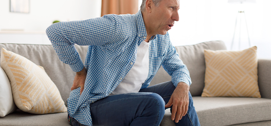 patient experiencing Sciatica and in need of the neuropathy treatment protocol at Peak Physical Medicine and Wellness in Fort Worth